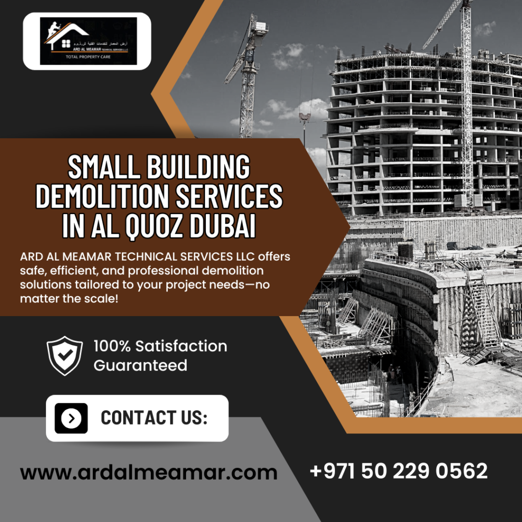 small building demolition services in al quoz dubai