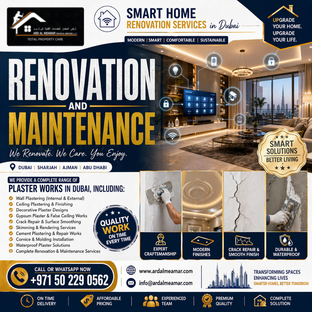 smart home renovation services in dubai
