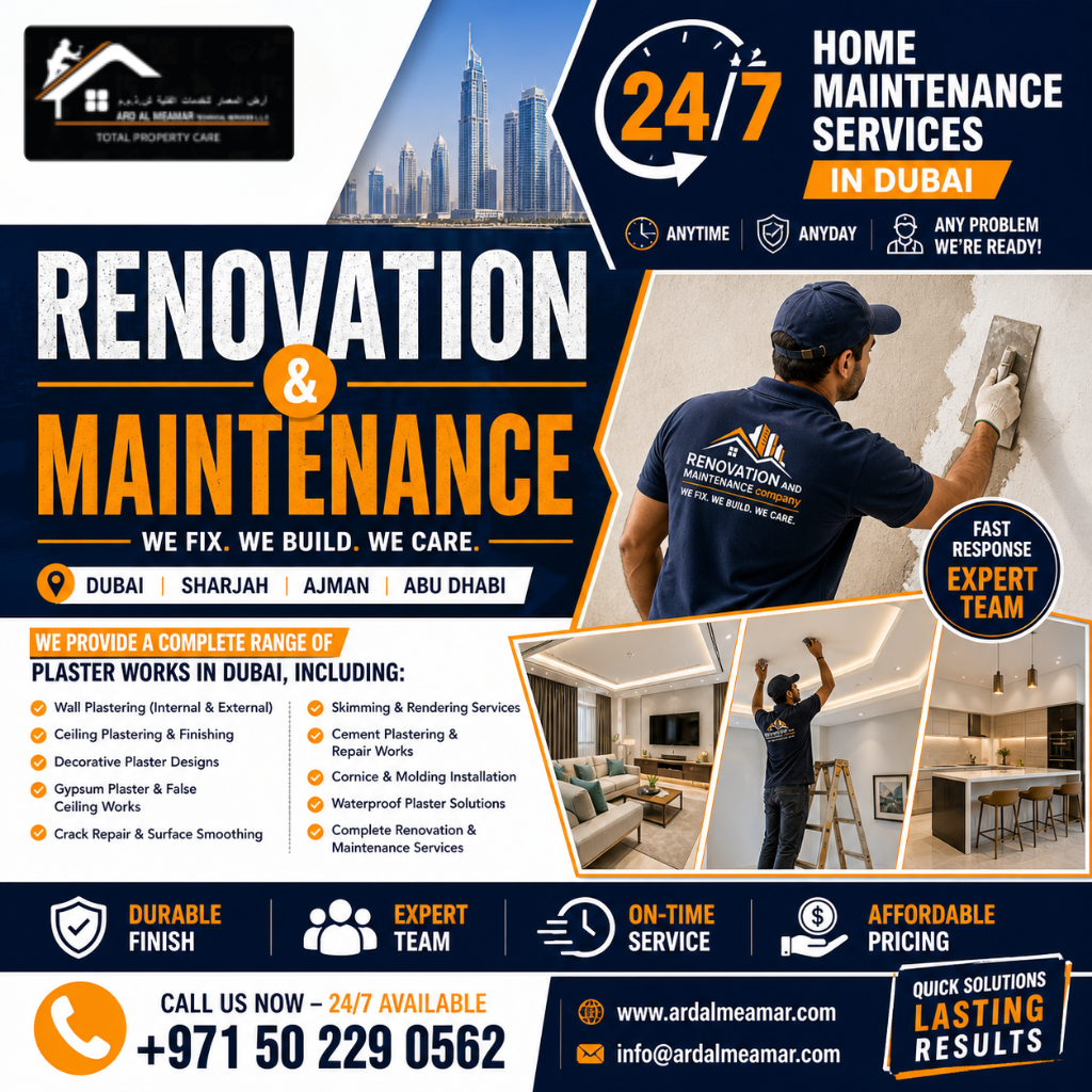 247 home maintenance services in dubai