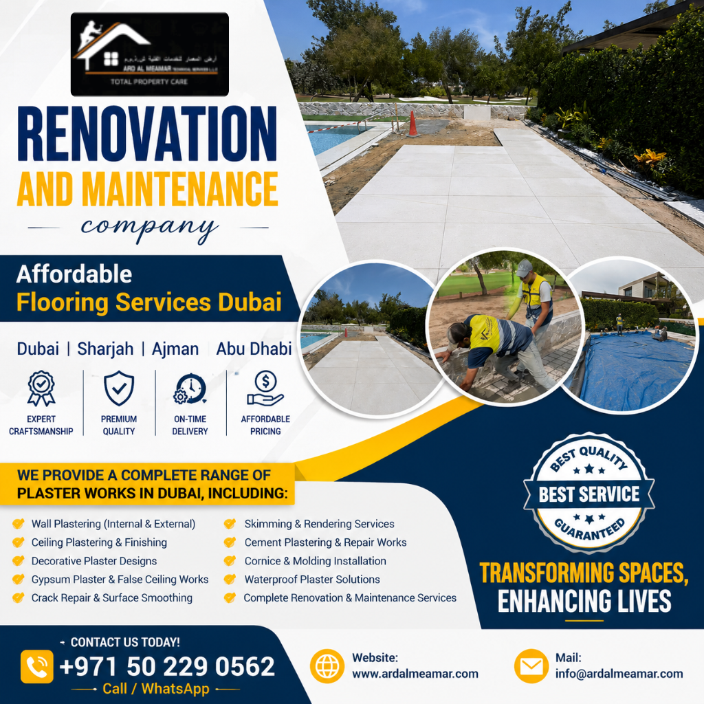 affordable flooring services dubai