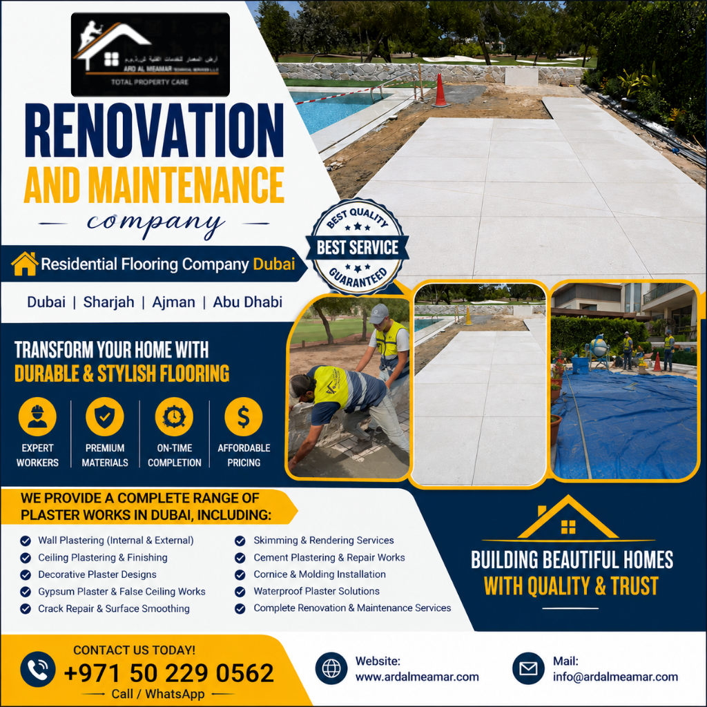 residential flooring company dubai