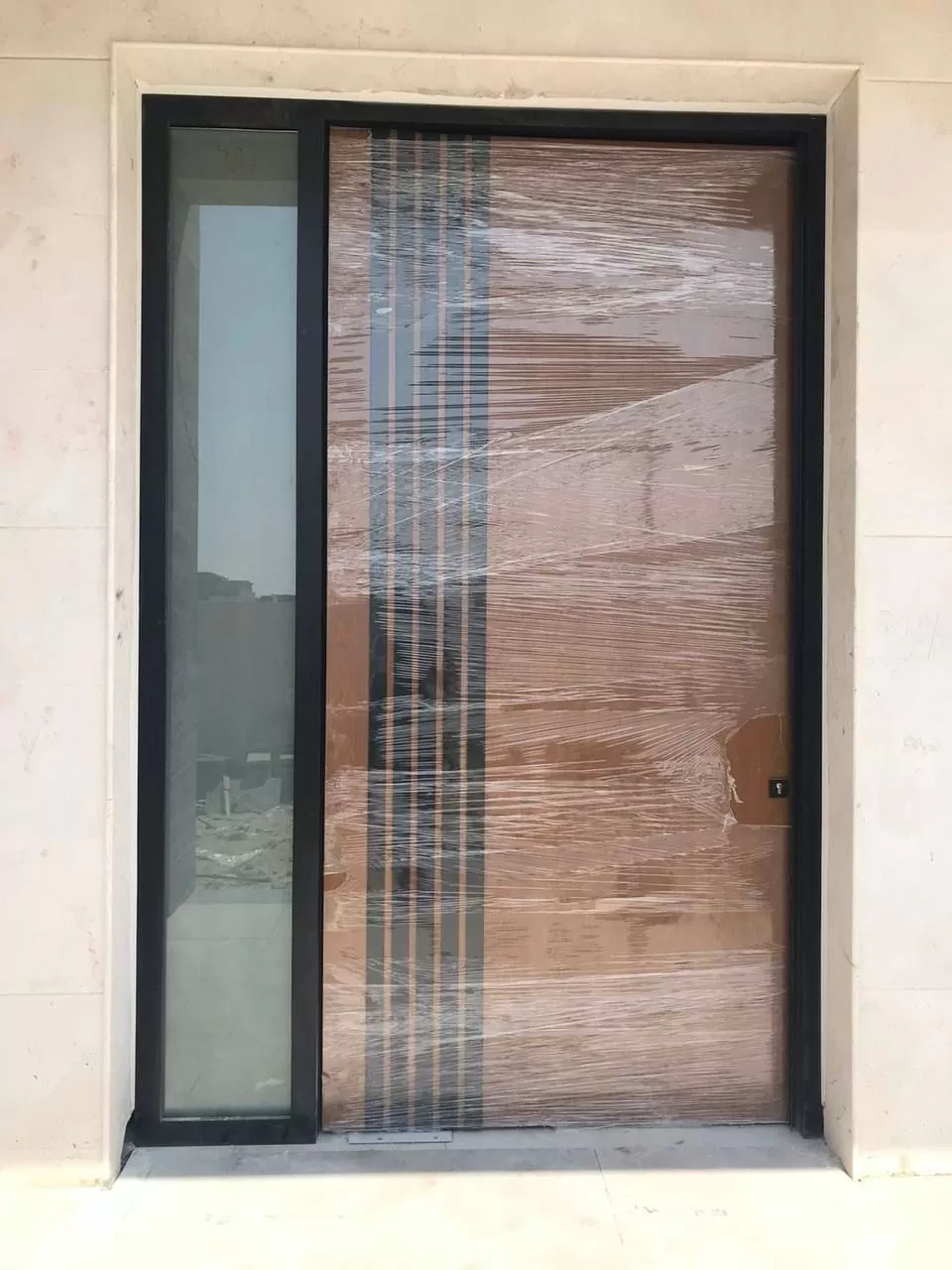 aluminum and glass work