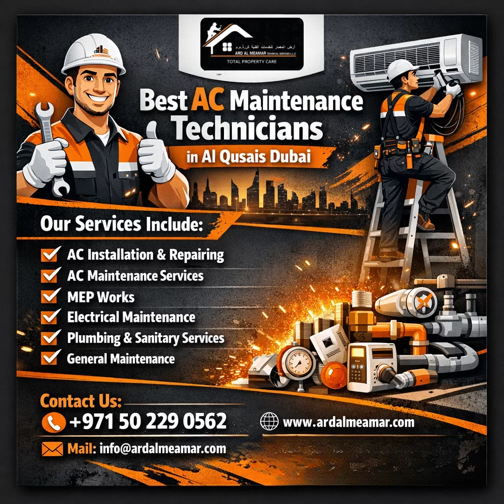 Best AC Maintenance Technicians in Al Qusais Dubai