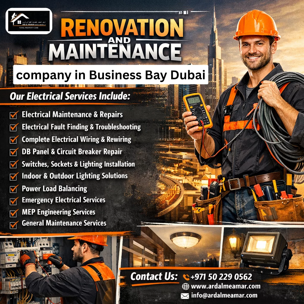 Electrical Maintenance Company in Business Bay Dubai