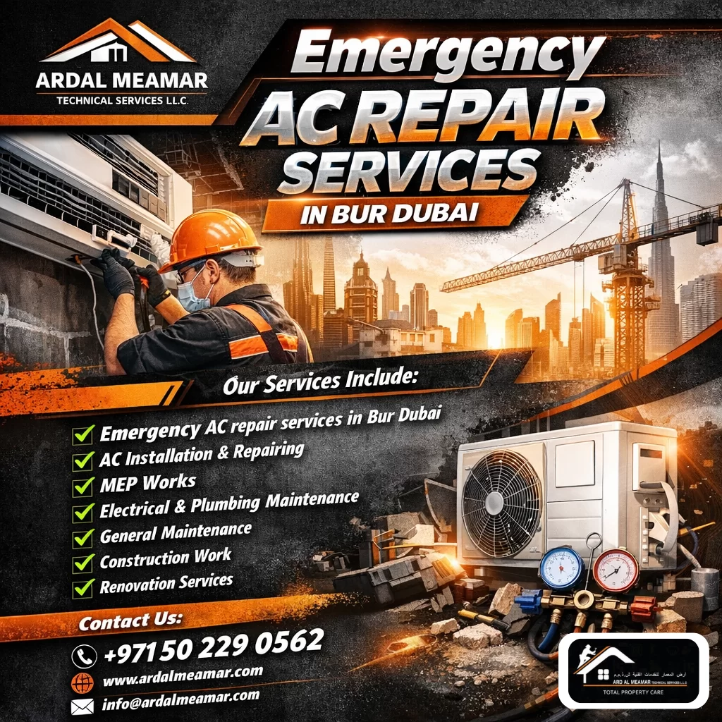 Emergency AC Repair Services in Bur Dubai
