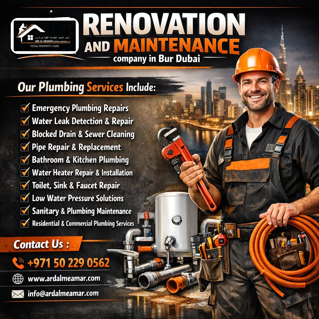 Emergency Plumbing Services in Bur Dubai