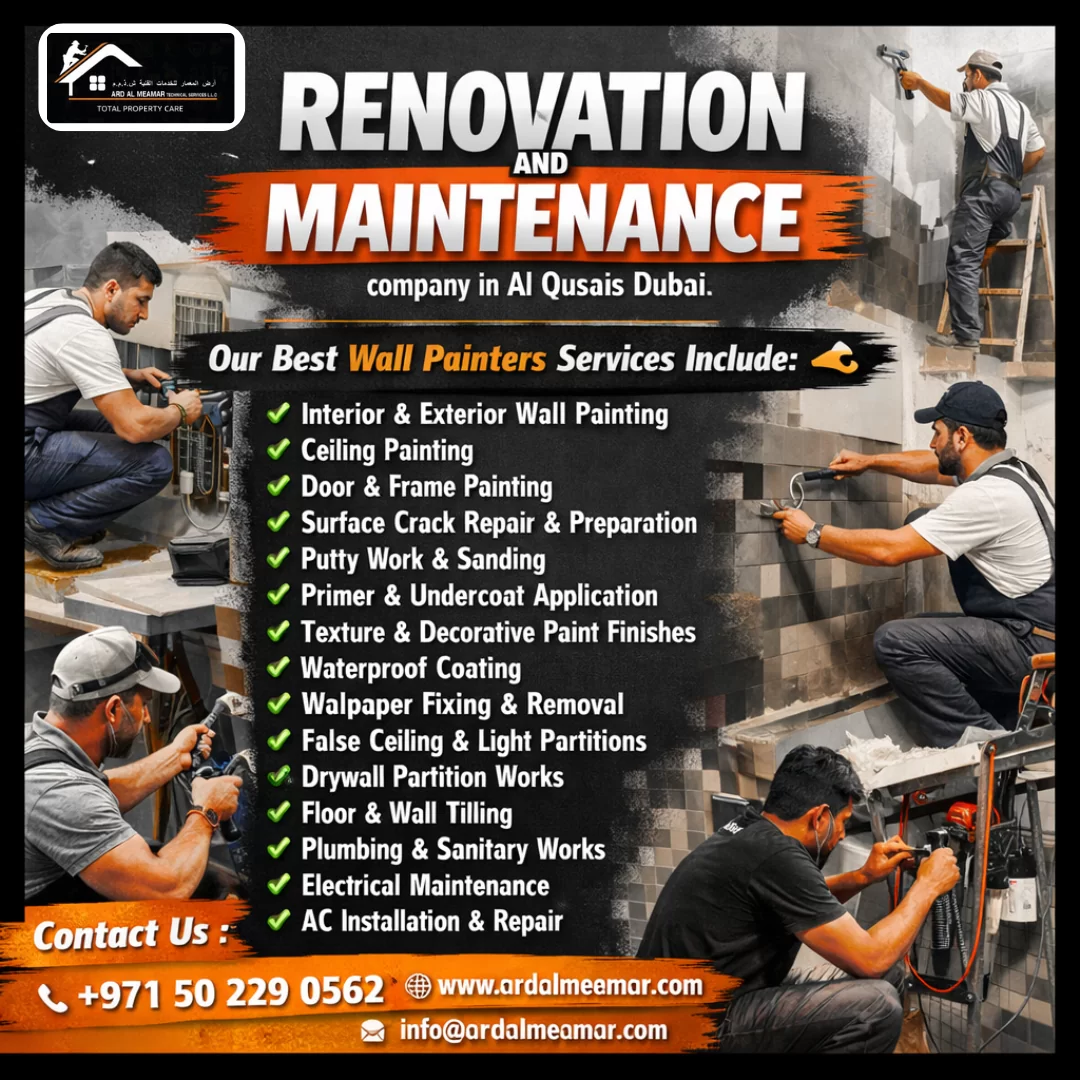 Best Wall Painters in Al Qusais Dubai