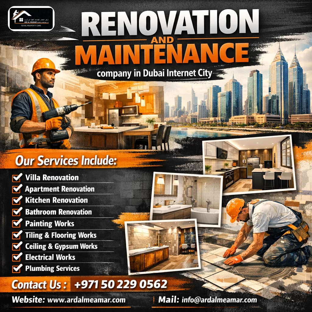 Home Renovation and Maintenance in Dubai Internet City | 050 229 0562 Home Renovation and Maintenance in Dubai Internet City