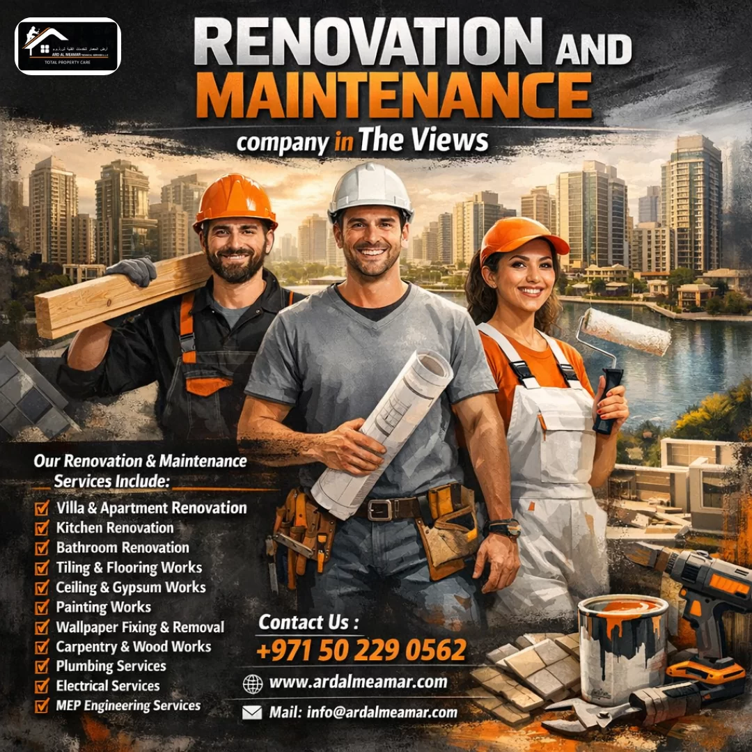 Renovation & Maintenance Company in The Views