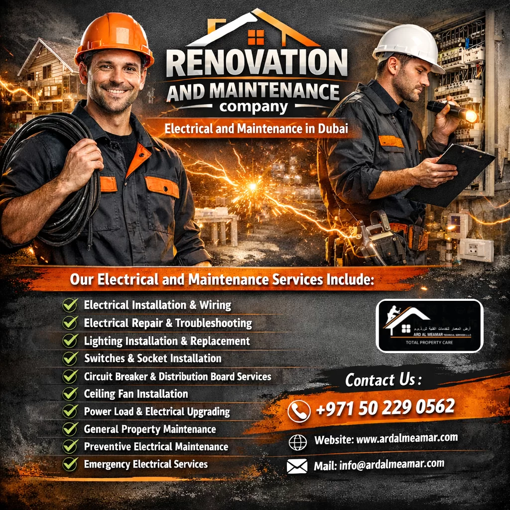 Electrical and Maintenance in Dubai