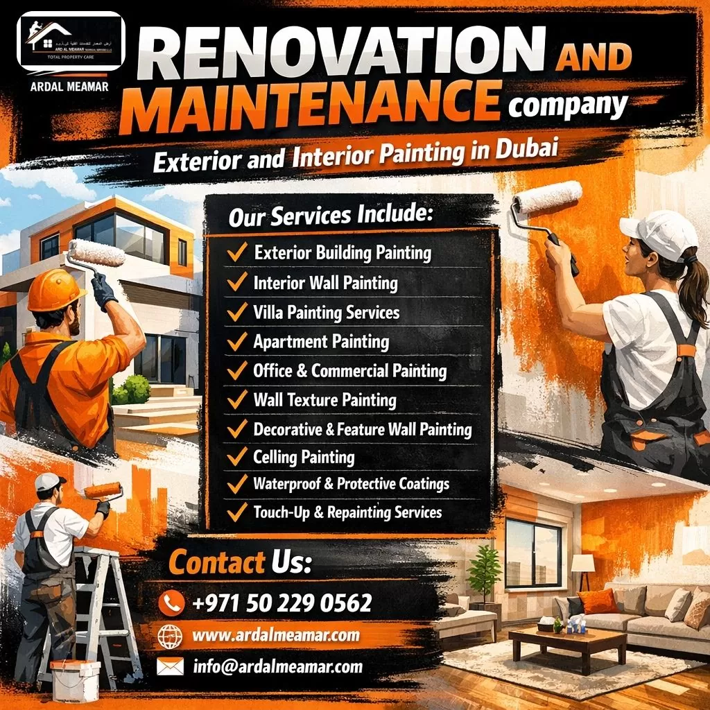 exterior and interior painting in dubai