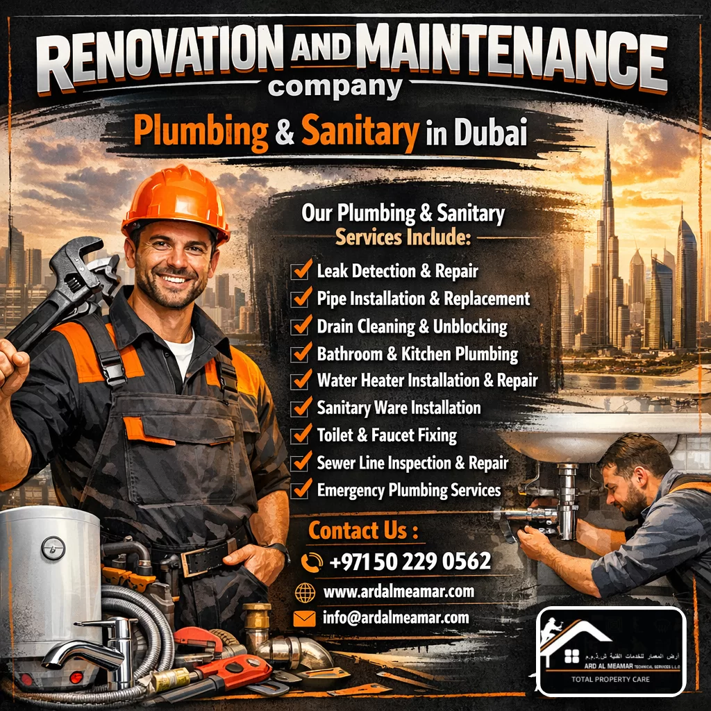 Plumbing & Sanitary in Dubai