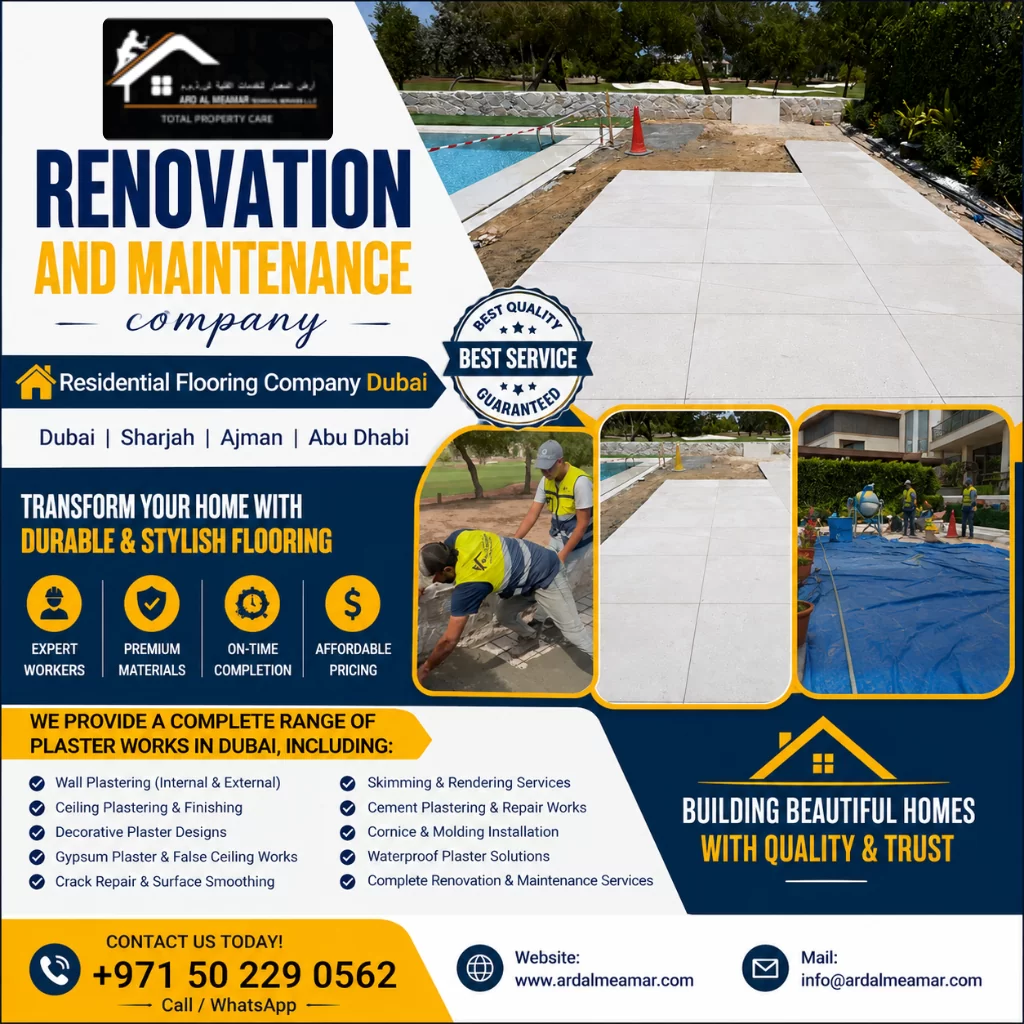 residential flooring company dubai