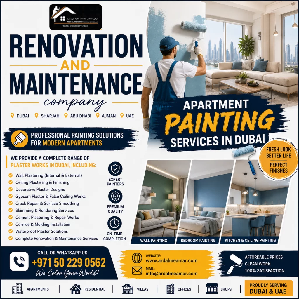 apartment painting services in dubai