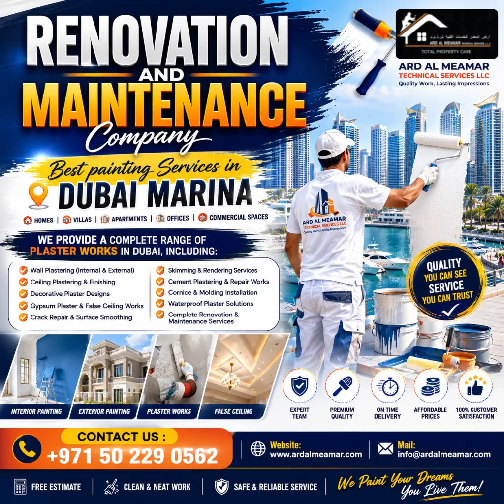 best painting services in dubai marina
