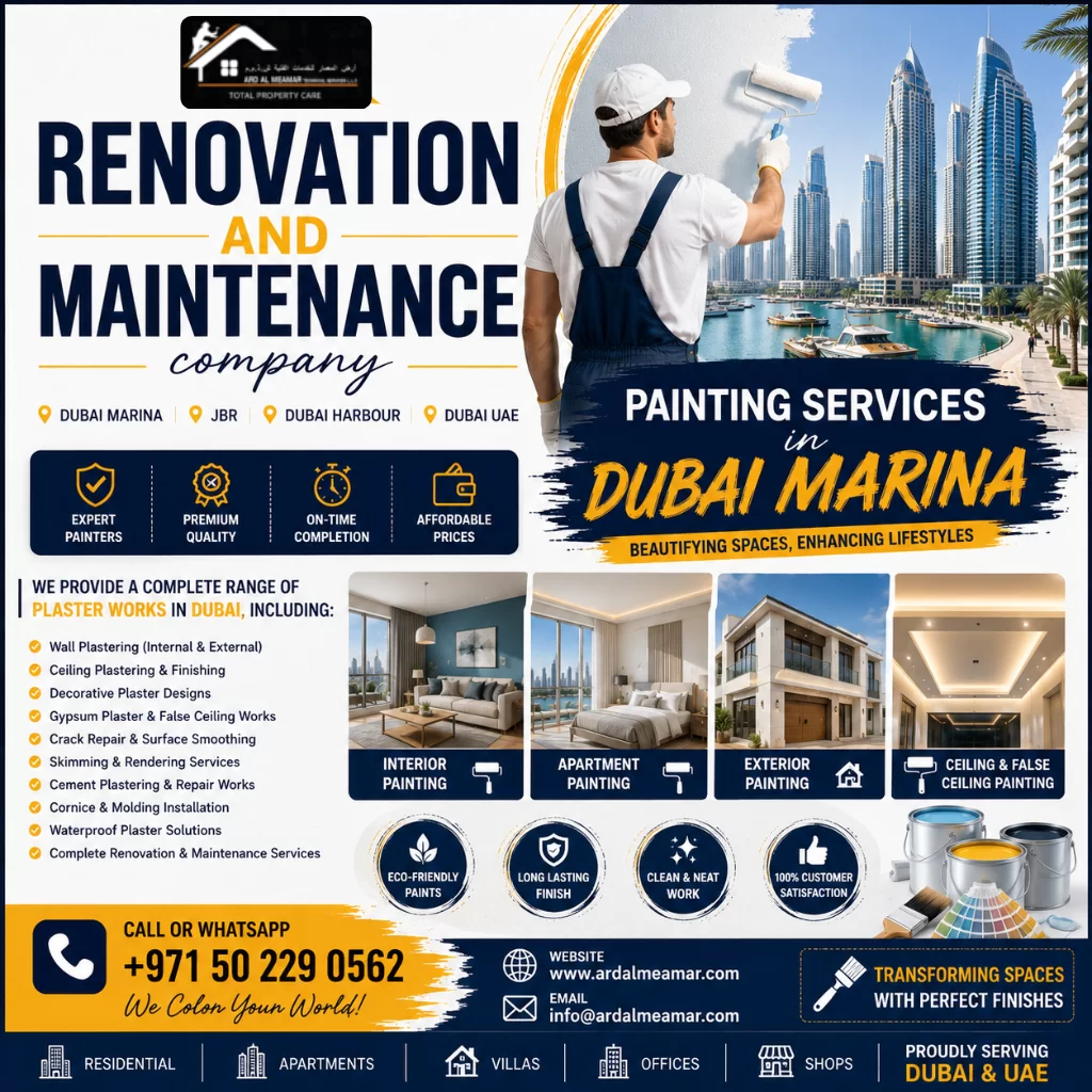 painting services in dubai marina