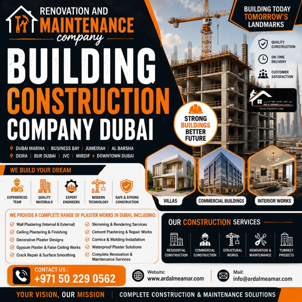building construction company dubai