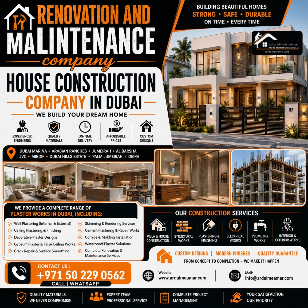 house construction company in dubai