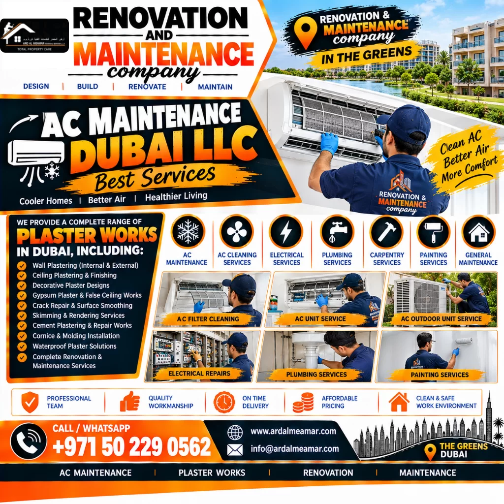 ac maintenance dubai llc best services