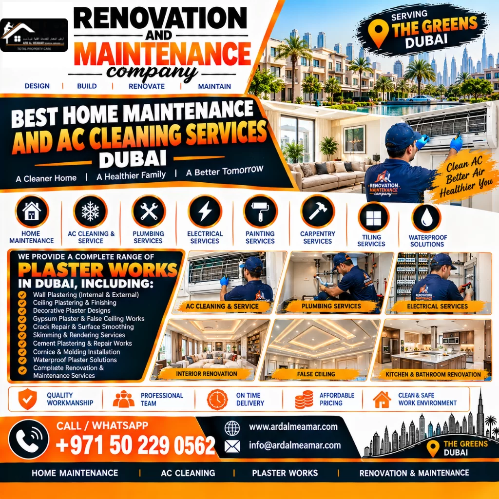 best home maintenance and ac cleaning services dubai
