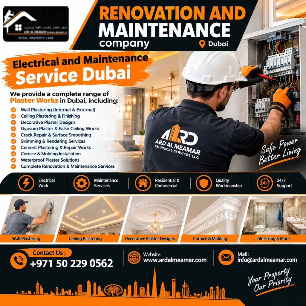 electrical and maintenance service dubai
