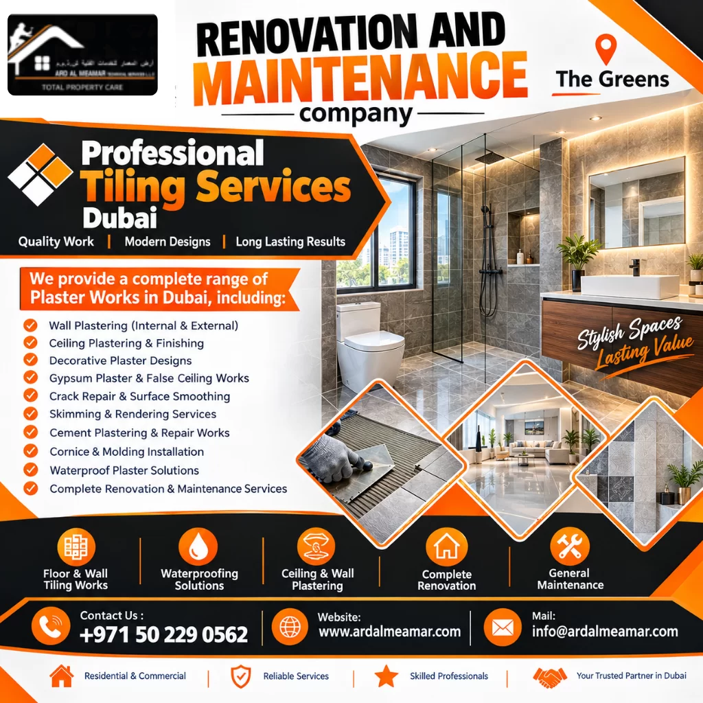 professional tiling services dubai